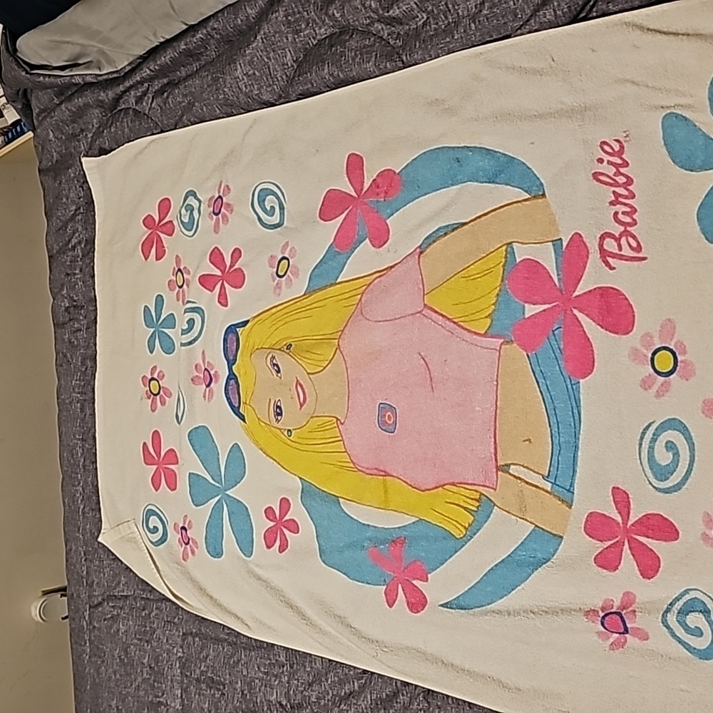 Mattel Vintage Barbie Beach Towel